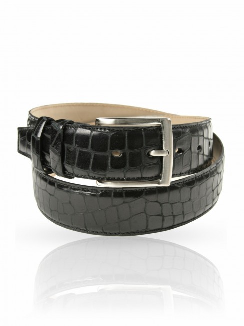 Ремень Унисекс 3044/40/Croco.Nero
